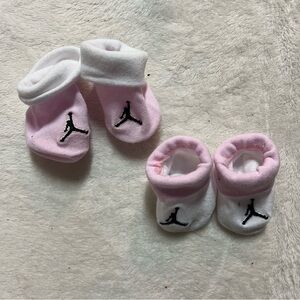 ❌Jordan Baby Socks Pink/White